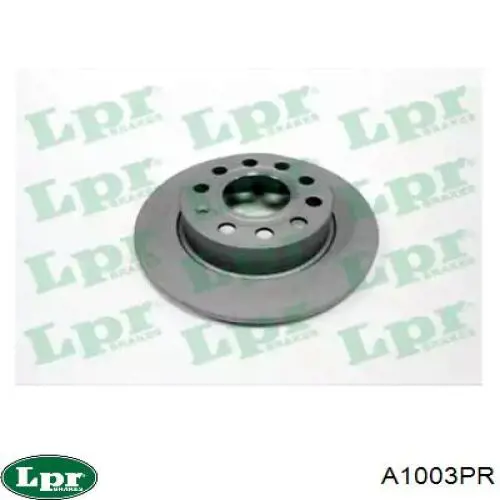 A1003PR LPR диск тормозной задний