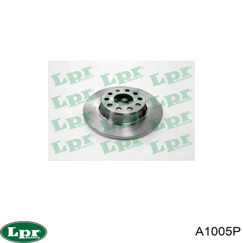 Купить A1005P LPR Диск тормозной задний