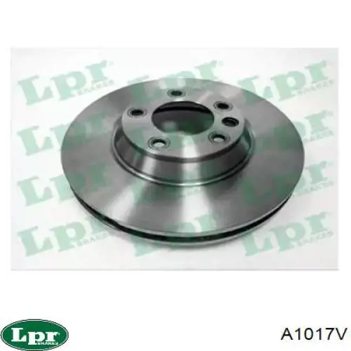 A1017V LPR диск тормозной передний