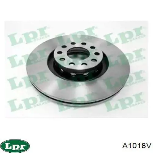 A1018V LPR диск тормозной передний