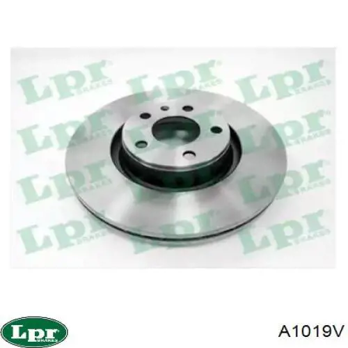 A1019V LPR диск тормозной передний