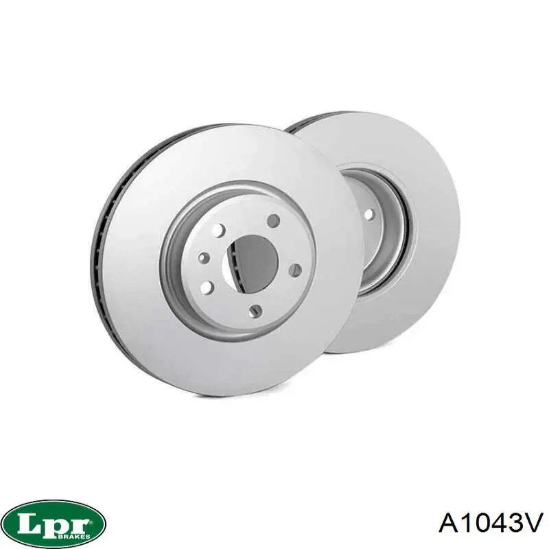Передний тормозной диск LPR A1043V