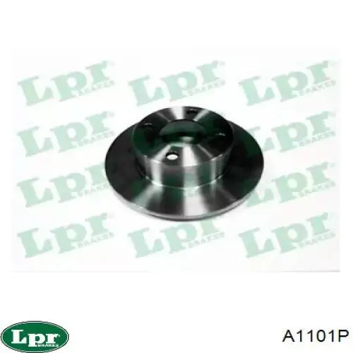 A1101P LPR диск тормозной задний
