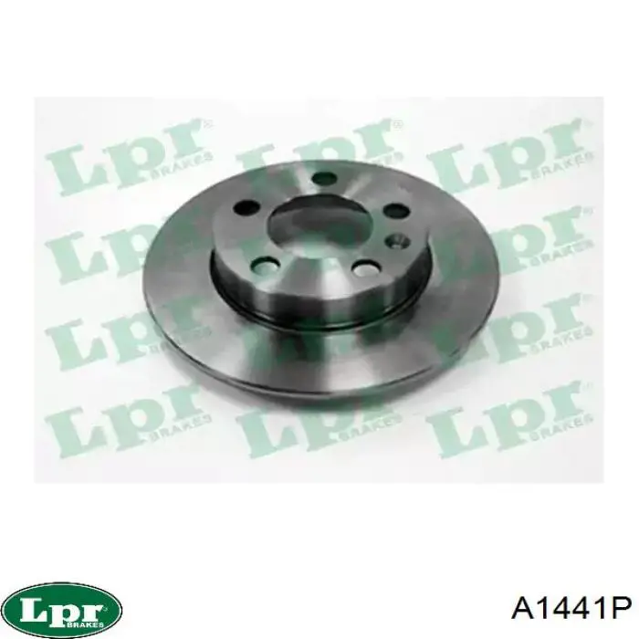 A1441P LPR диск тормозной задний