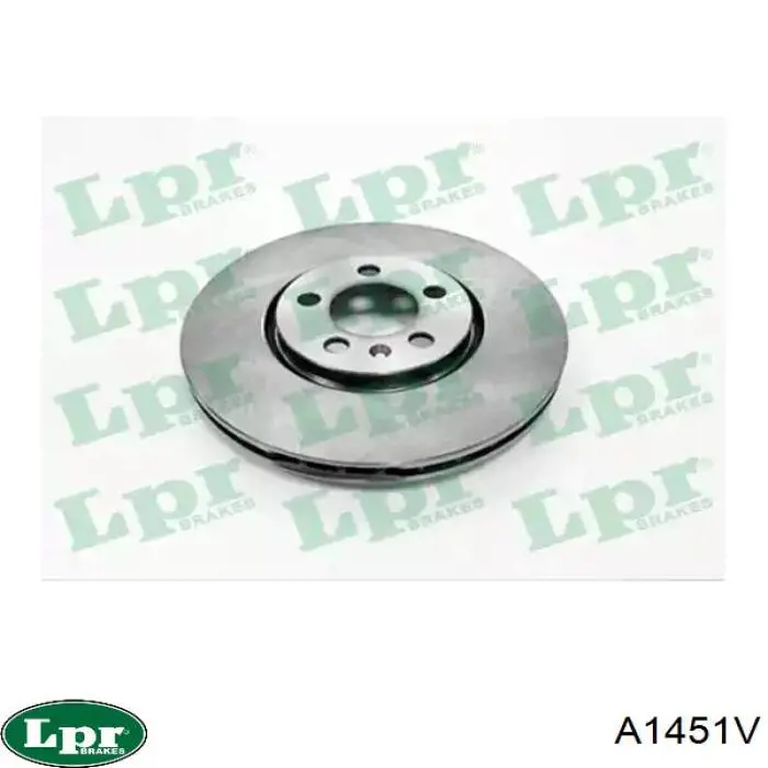 A1451V LPR диск тормозной передний