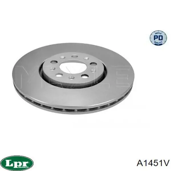 A1451V LPR Диск тормозной передний