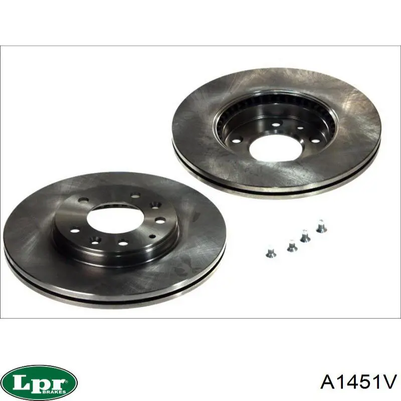 Передний тормозной диск LPR A1451V