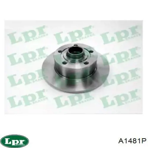 Купить A1481P LPR Диск тормозной задний