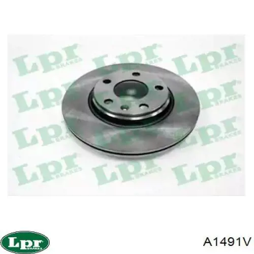 A1491V LPR Диск тормозной передний