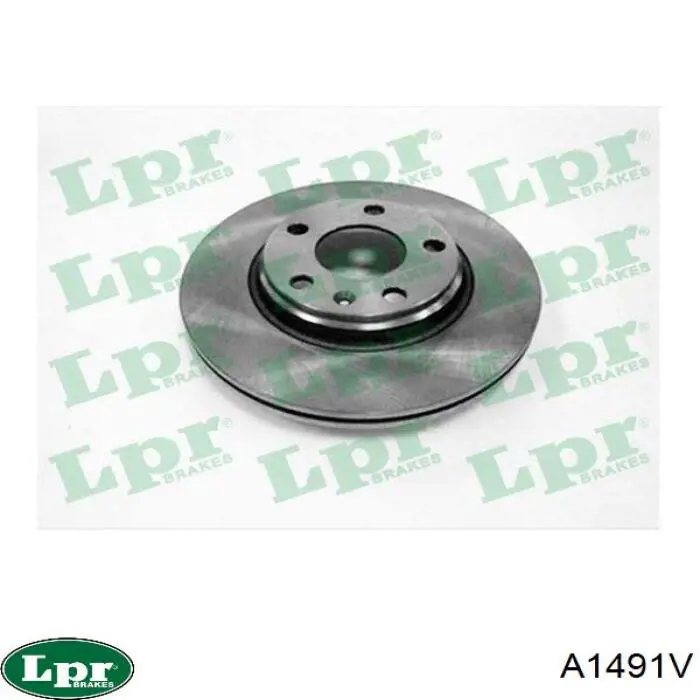 Тормоз дисковый передний LPR A1491V цена, от 30.47 USD