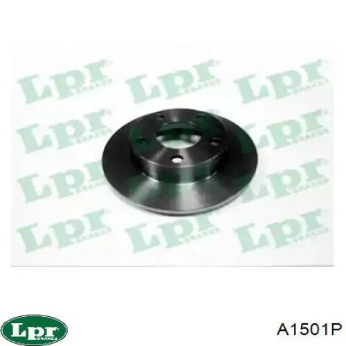 A1501P LPR диск тормозной задний