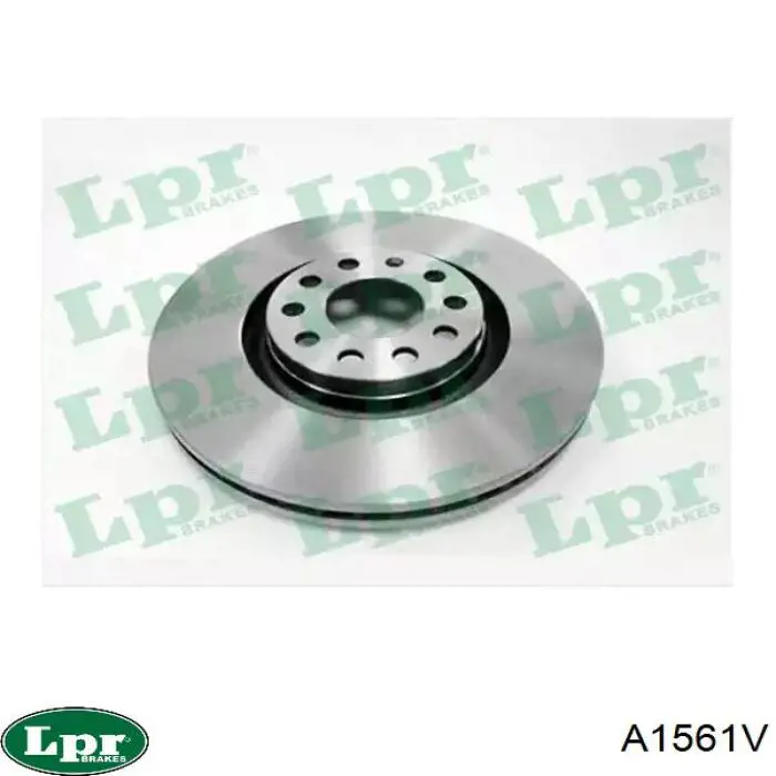 A1561V LPR диск тормозной передний
