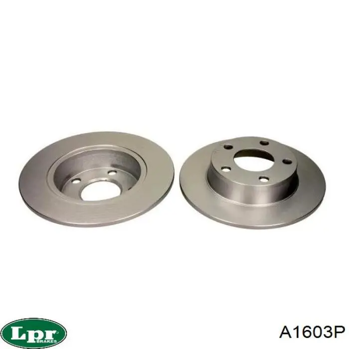 Тормозные диски A1603P LPR