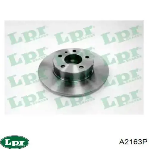 A2163P LPR диск тормозной задний
