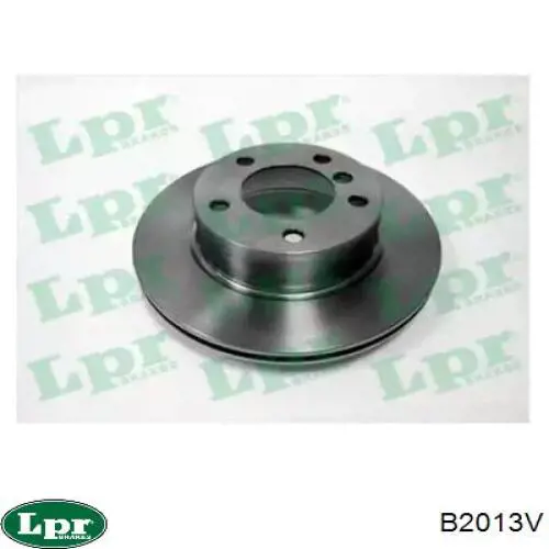 B2013V LPR диск тормозной передний