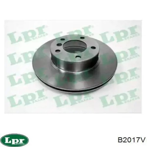 B2017V LPR диск тормозной передний