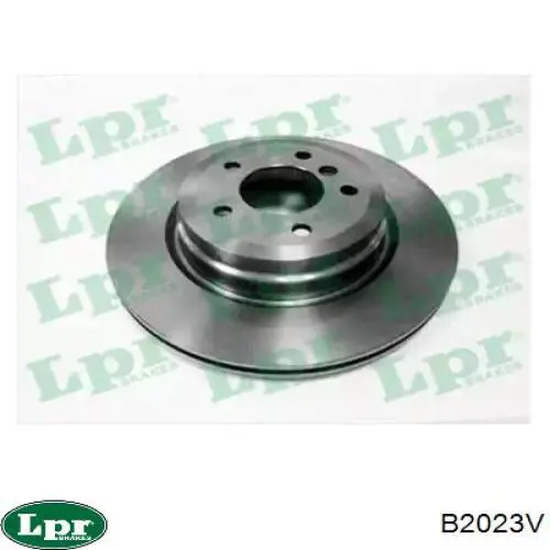B2023V LPR диск тормозной задний