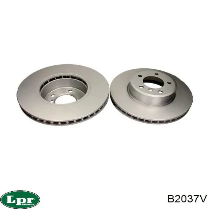 Передние тормозные диски B2037V LPR