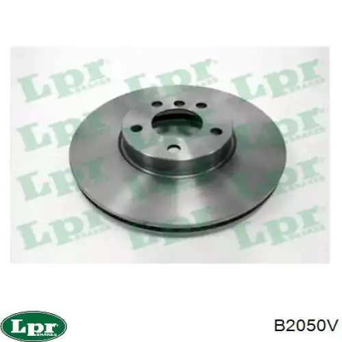 B2050V LPR диск тормозной передний