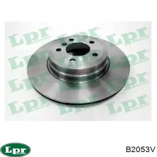 B2053V LPR диск тормозной задний