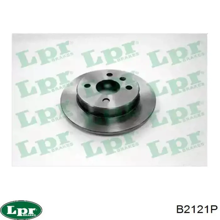 Купить B2121P LPR Ротор тормозной
