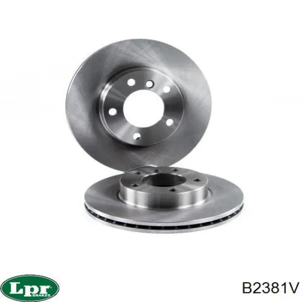 Передние тормозные диски B2381V LPR