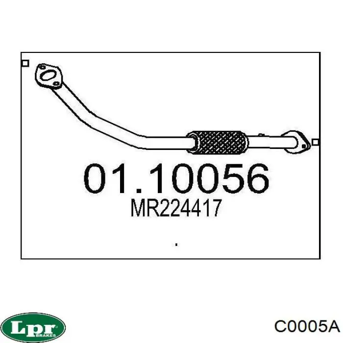 Купить C0005A LPR Трос газа