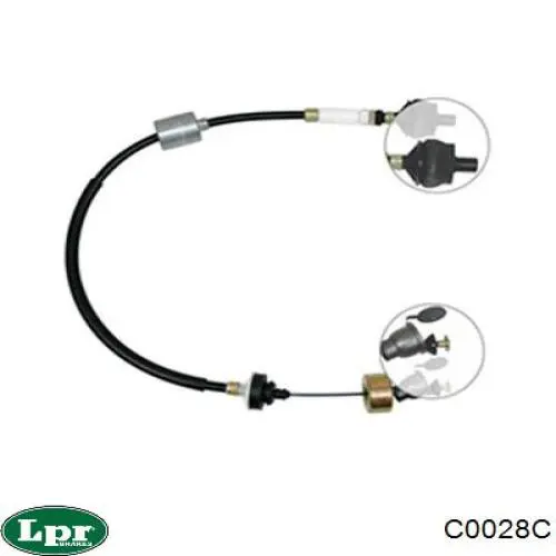 Трос сцепления LPR C0028C цена, от 19.98 USD