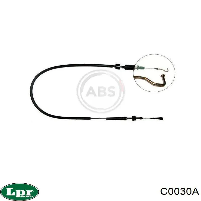 Купить C0030A LPR Трос газа