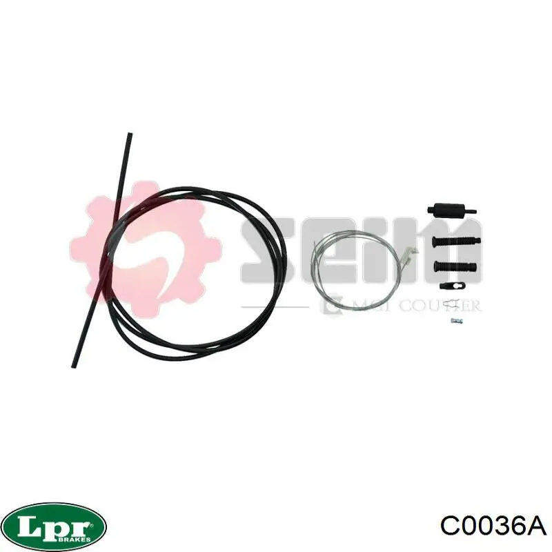Трос/тяга газа (акселератора) LPR C0036A
