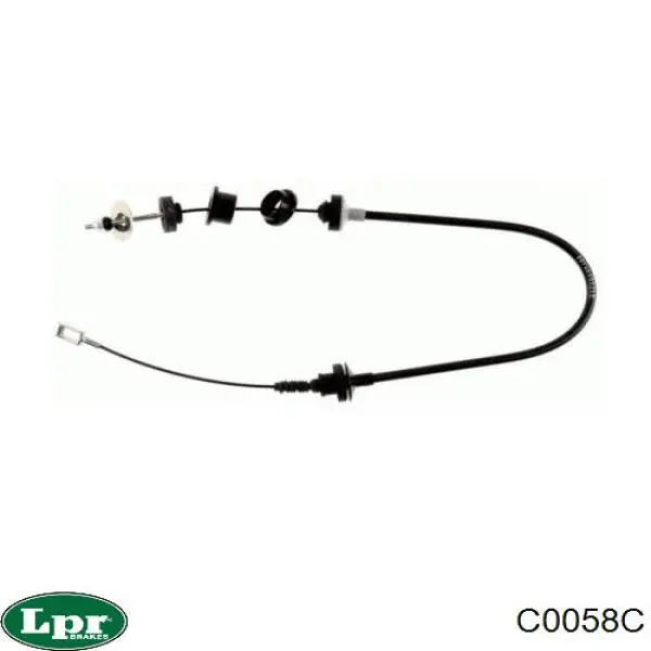 Тросик сцепления LPR C0058C