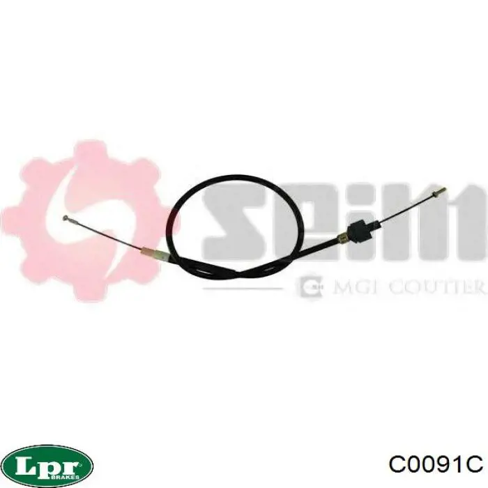 Купить C0091C LPR Трос сцепления