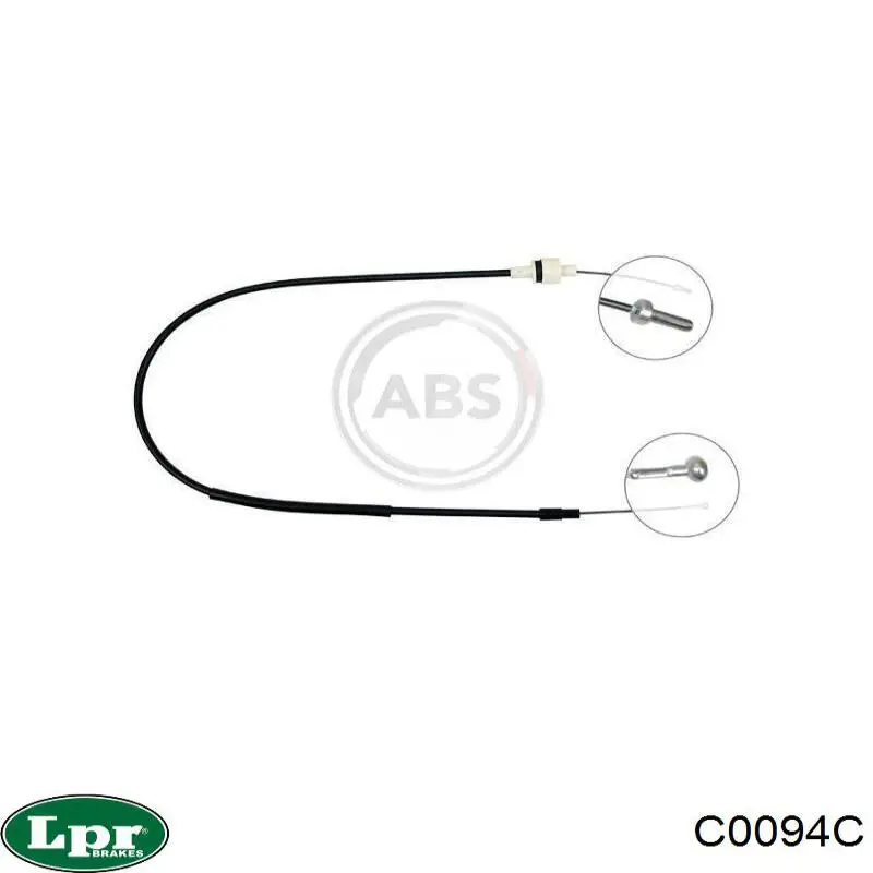 Купить C0094C LPR Трос сцепления