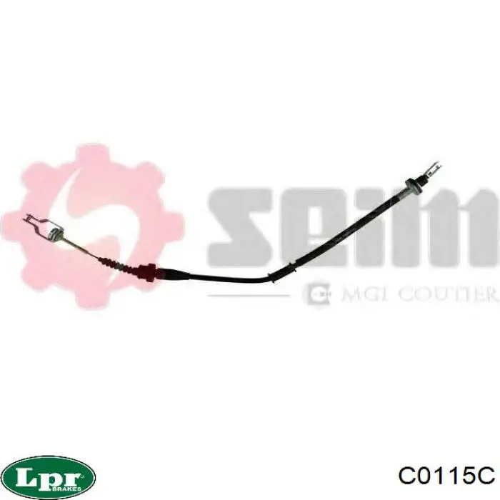 Купить C0115C LPR Трос сцепления