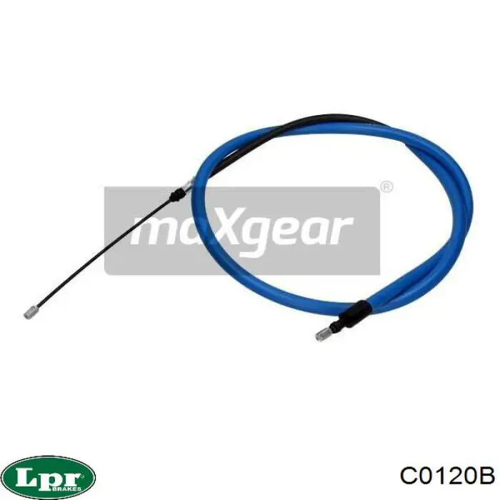 Трос ручного тормоза задний LPR C0120B цена, от 7.93 USD