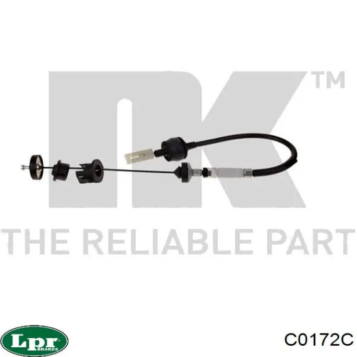 Купить C0172C LPR Трос сцепления