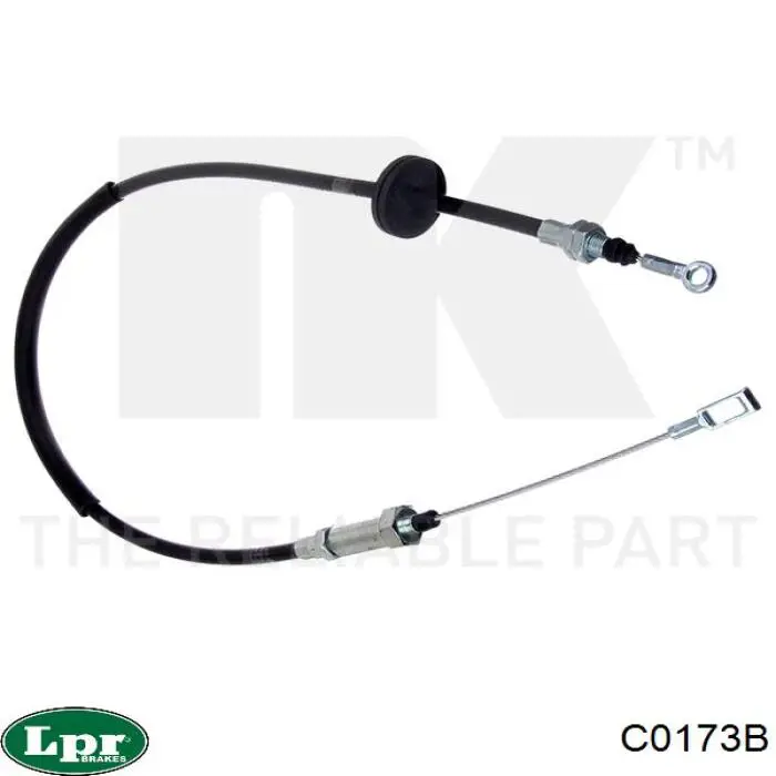 C0173B LPR cabo do freio de estacionamento dianteiro