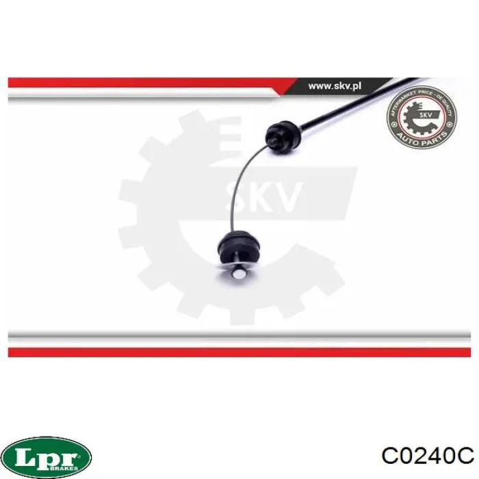 Купить C0240C LPR Трос сцепления