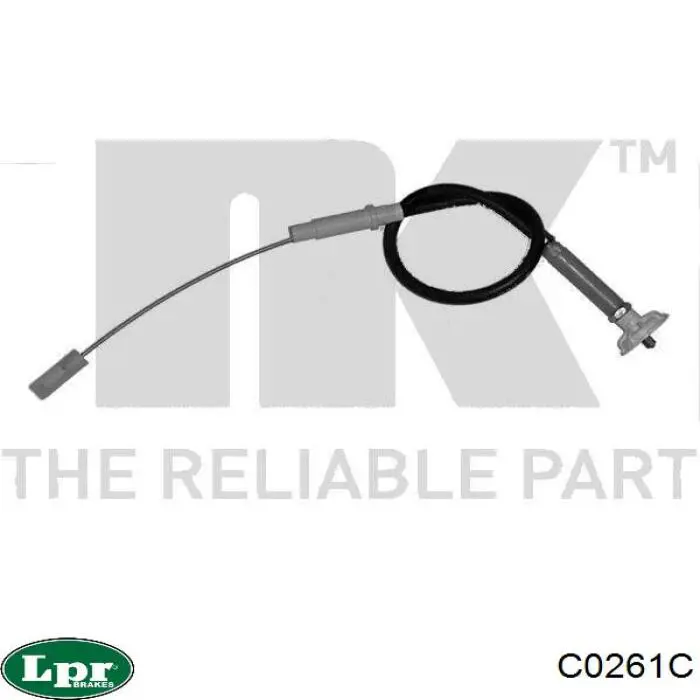 Купить C0261C LPR Трос сцепления
