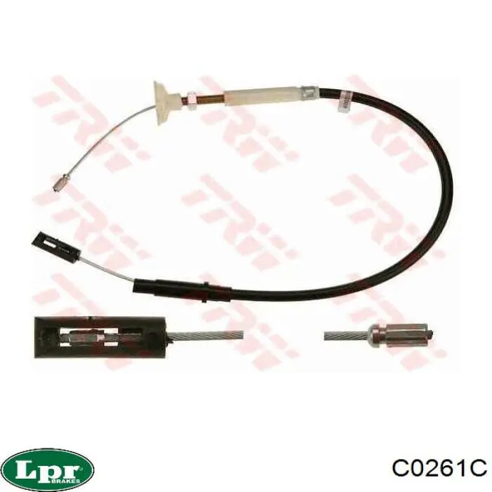 Трос сцепления LPR C0261C цена, от 6.57 USD