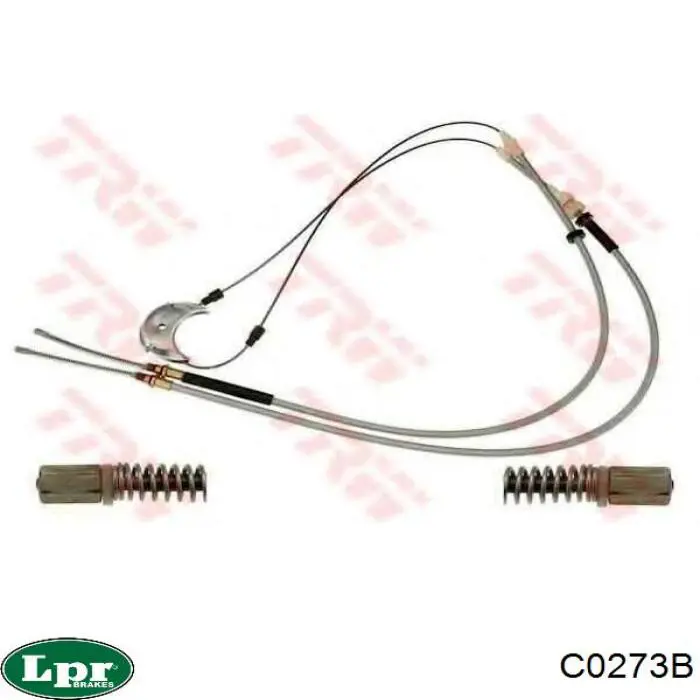 Задний трос ручника Cofle 115482 цена, от 21.97 USD