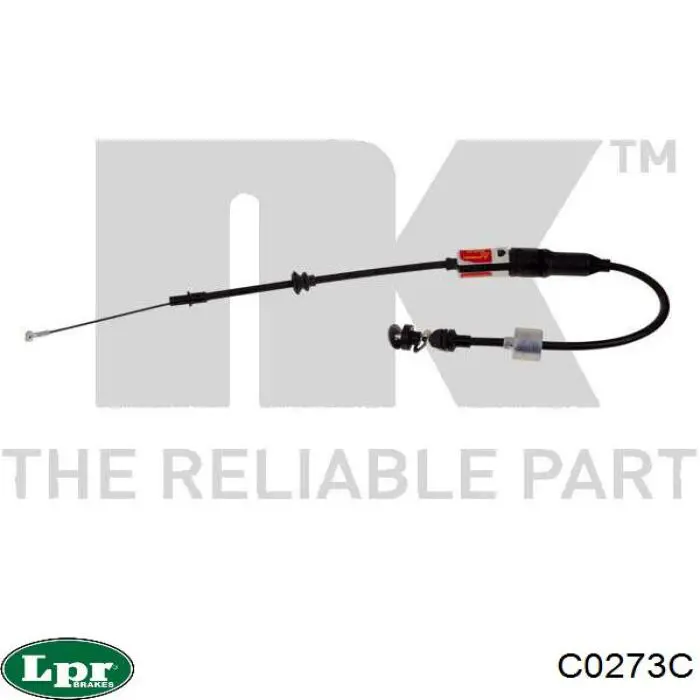 Cable de embrague C0273C LPR