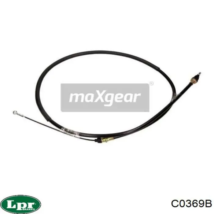 Cable de freno de mano trasero derecho/izquierdo C0369B LPR