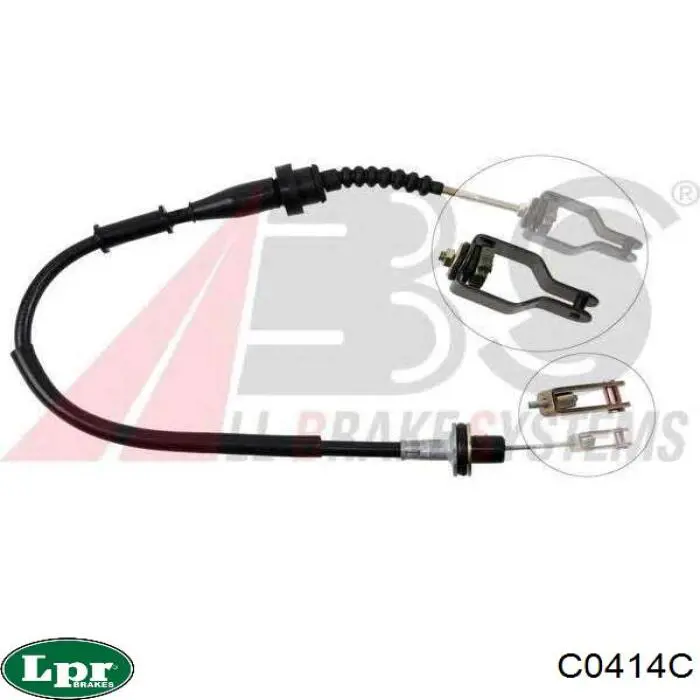 C0414C LPR Трос сцепления