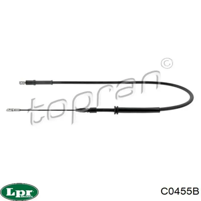 Купить C0455B LPR Тормоз стояночный