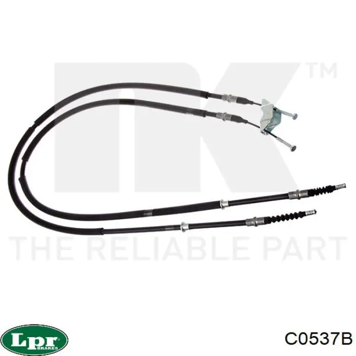 C0537B LPR cabo traseiro direito/esquerdo do freio de estacionamento