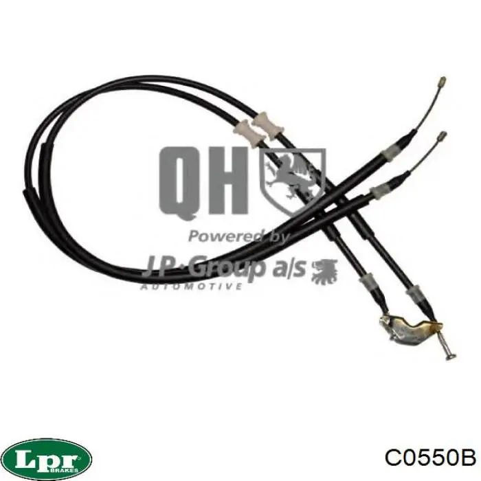 Задний трос ручника LPR C0550B цена, от 16.18 USD