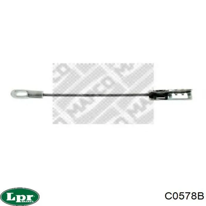 Купить C0578B LPR Тормоз стояночный