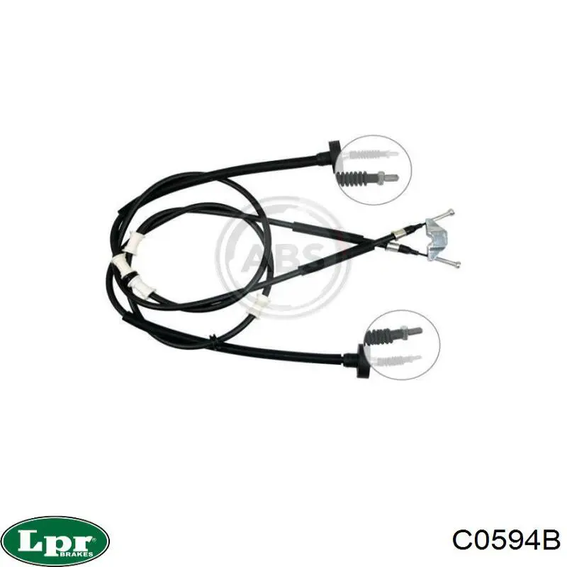 Купить C0594B LPR Тормоз стояночный