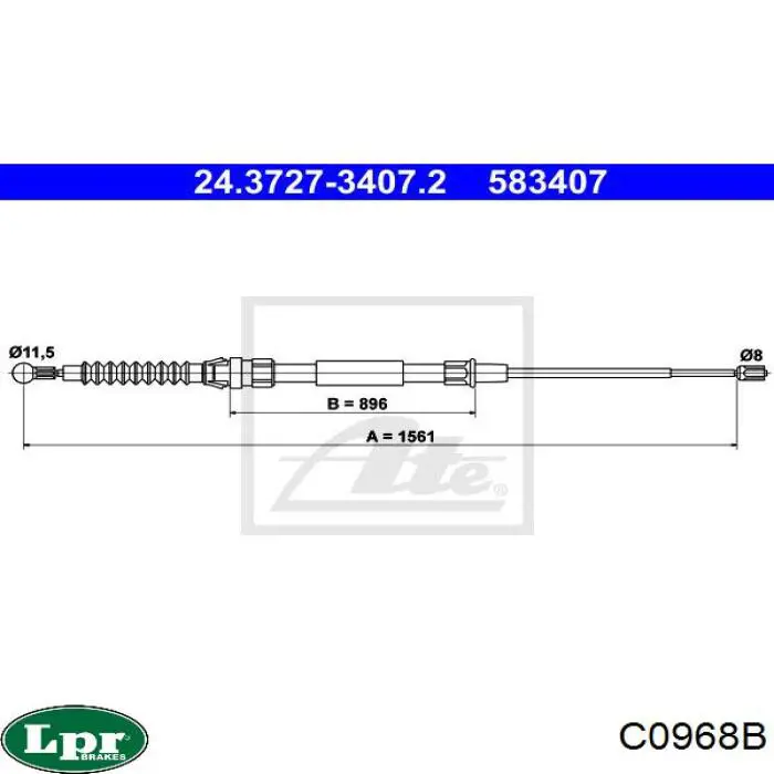 C0968B LPR